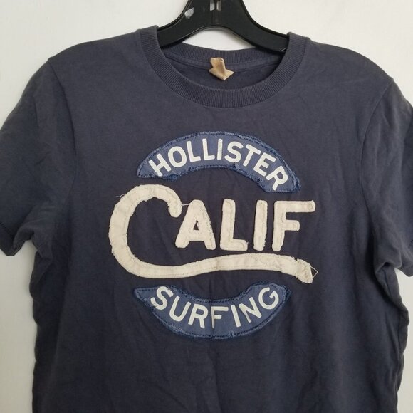 Hollister Calif Surfing SpellOut Super Soft Tee Sm - Picture 4 of 7